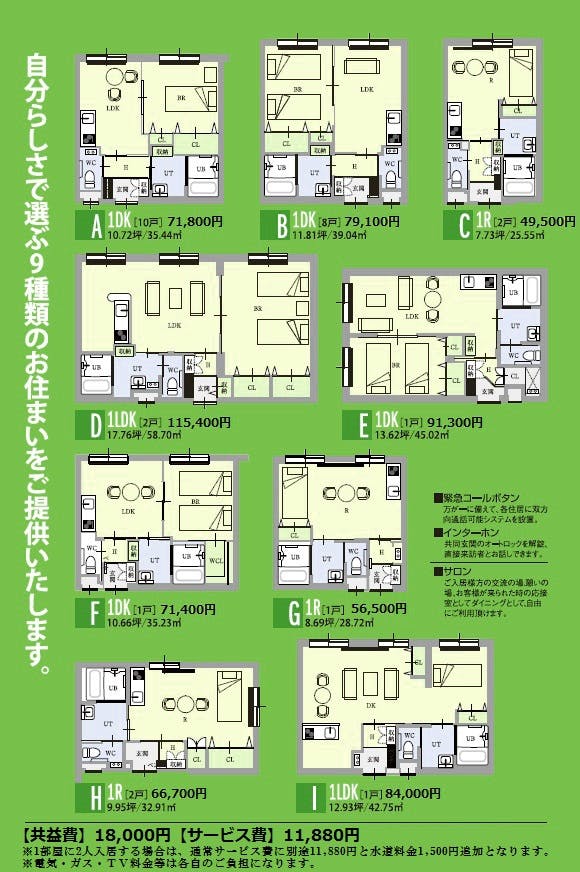 アメニティーコレクトピア 間取図