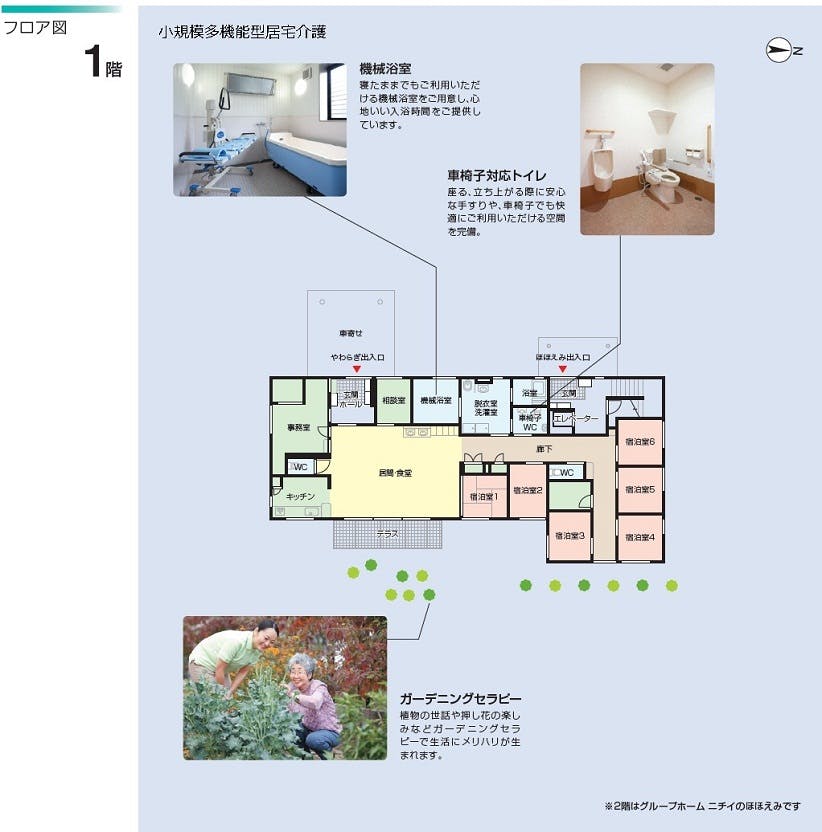 ニチイケアセンター矢板 間取図