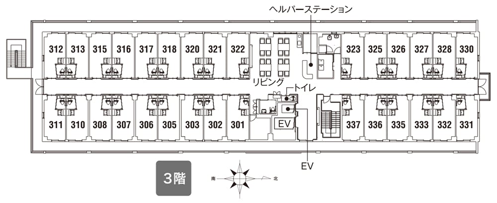 イリーゼ立川 間取図