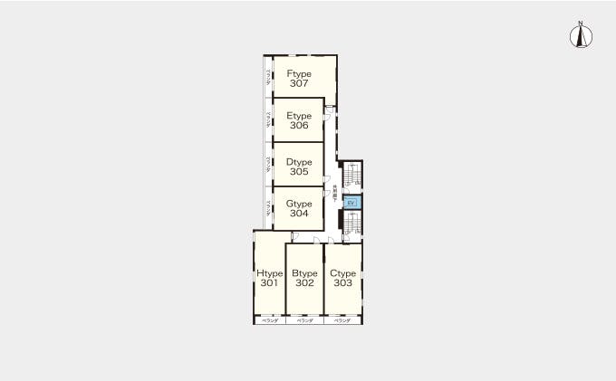 ヘーベルVillage大田六郷 間取図