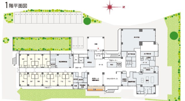 ひだまりガーデン南町田 間取図