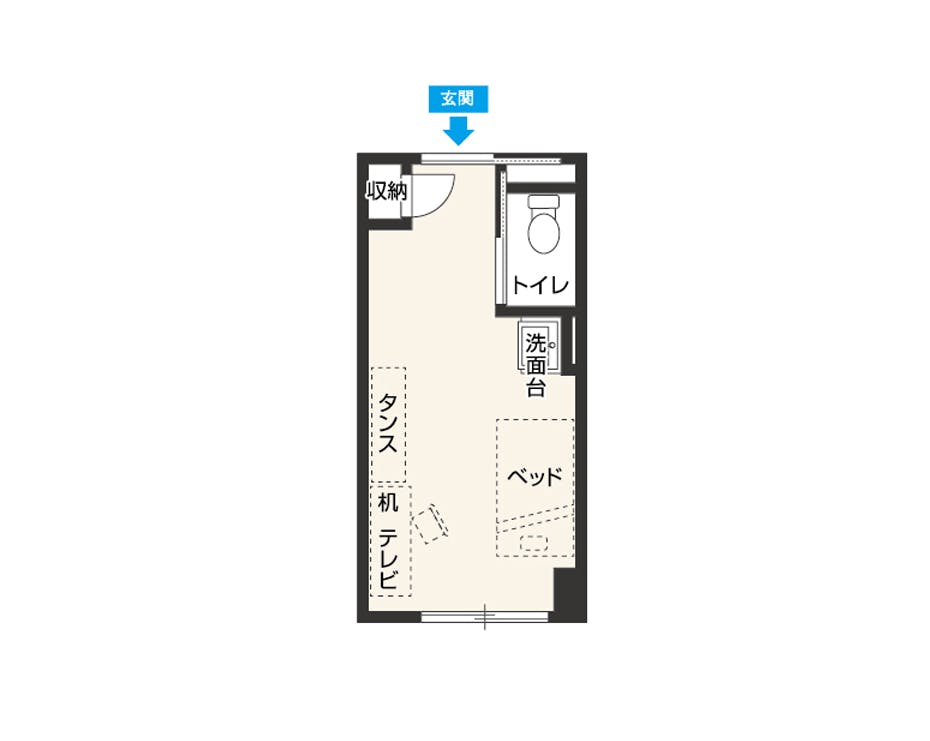 チャーム加古川駅前 間取図