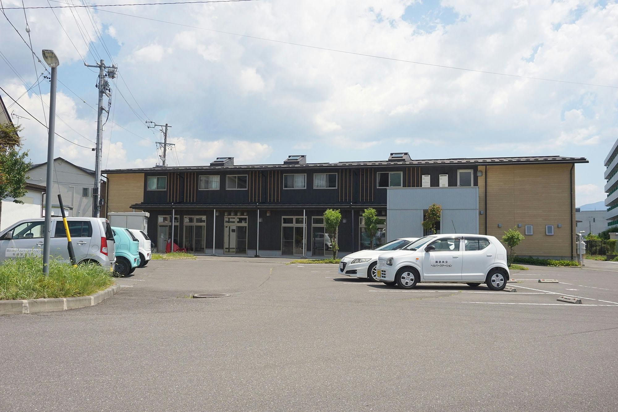 ゆいまーる西弥生高齢者複合施設 外観