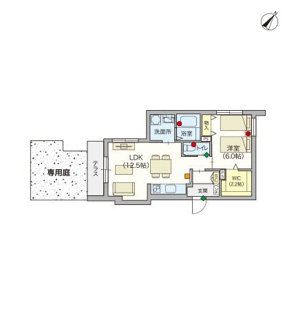 ヘーベルVillage浦和南 間取図