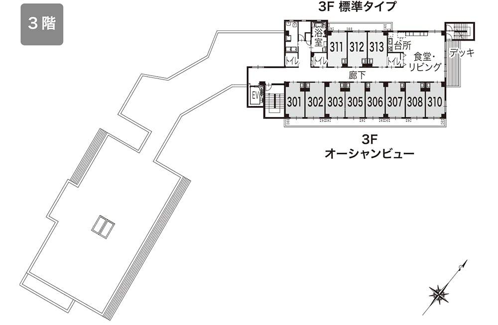 イリーゼ今帰仁 間取図