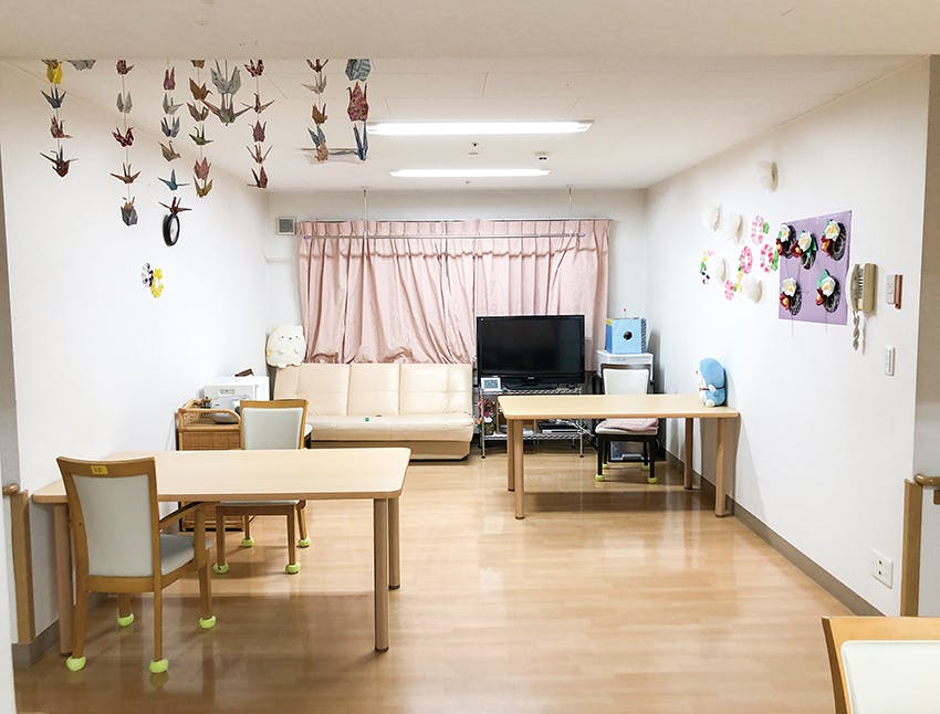 愛の家グループホーム石狩花川 リビング