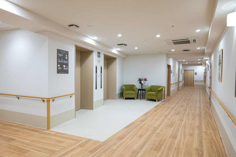 リアンレーヴ緑園都市 エレベーターホール