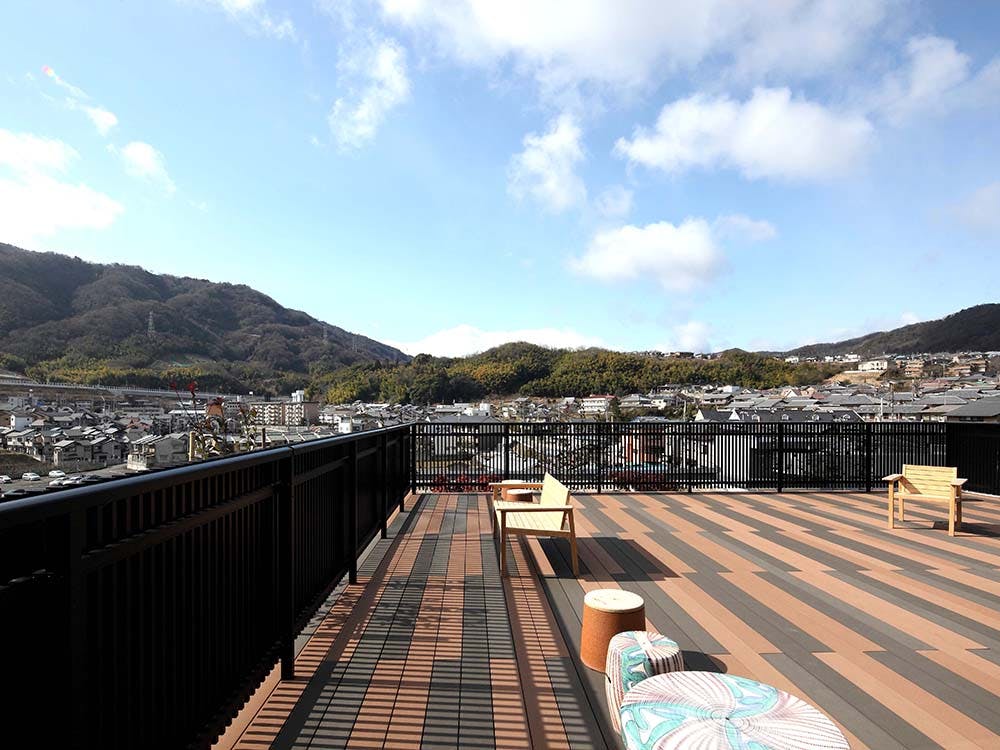 チャームスイート京都桂坂 屋上