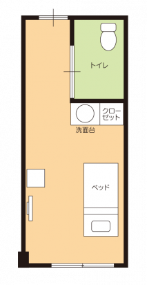 介護付有料老人ホームシルヴィー西尾 間取図