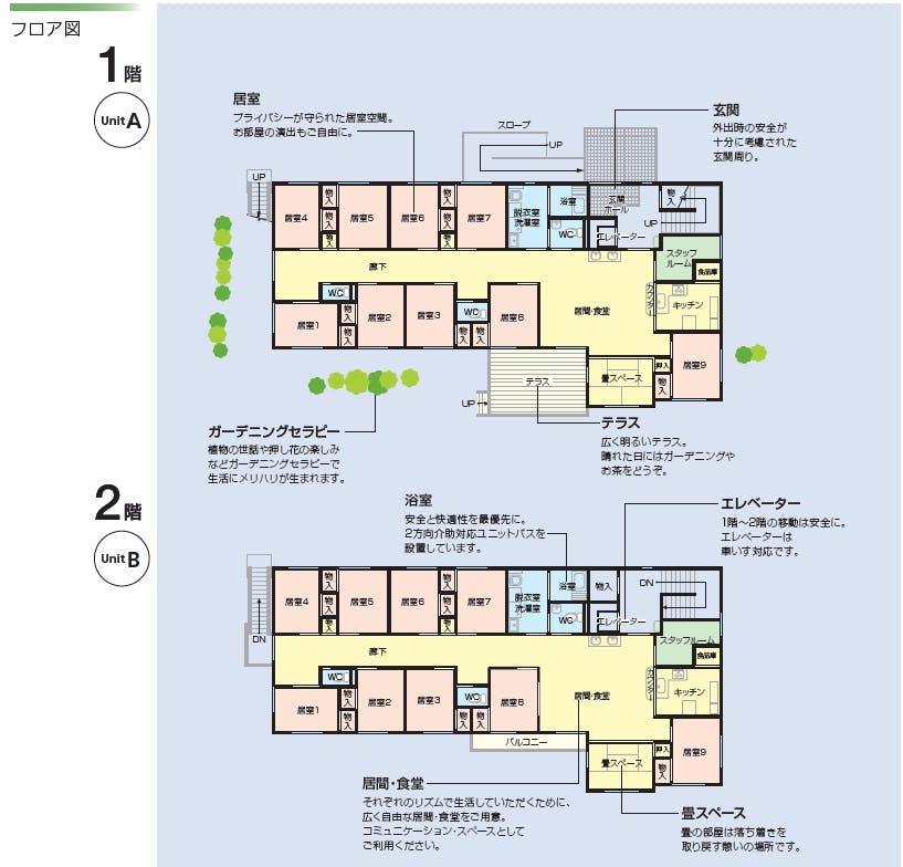 ニチイケアセンター厚木愛甲 間取図