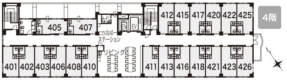 イリーゼ厚別 間取図