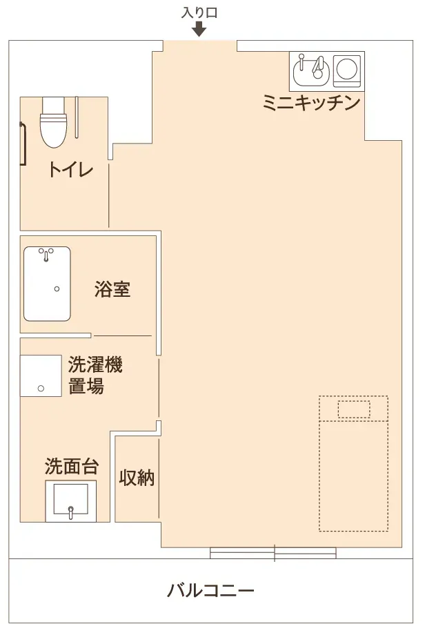 ココファン芦屋平田町 間取図