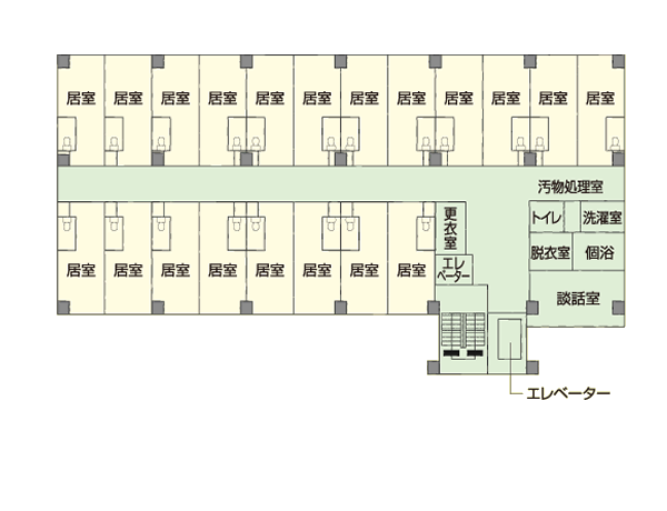 スーパー・コート川西 間取図