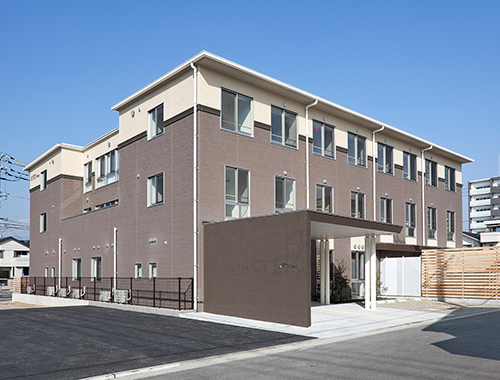 アルファリビング広島段原 外観