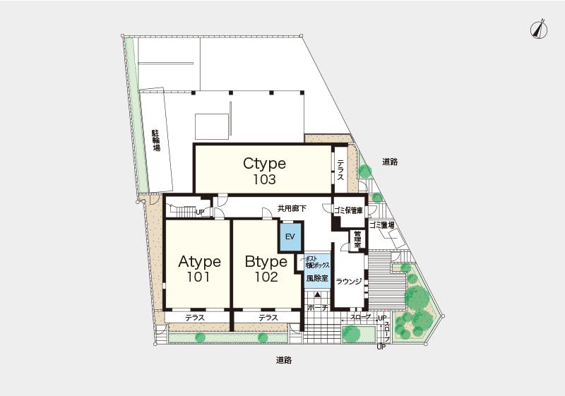 ヘーベルVillage池上3丁目 間取図