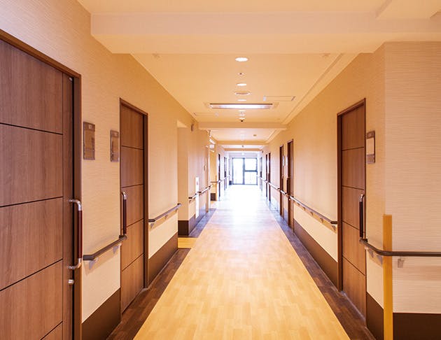 リアンレーヴ赤羽 廊下