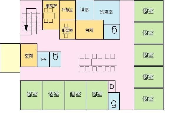 プラチナホーム芝山なのはな 間取図