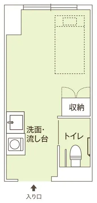 ココファン創成川イースト 間取図