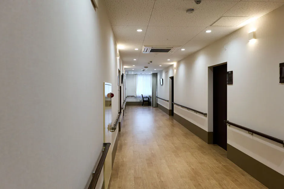 リアンレーヴ豊川中条 廊下（1F）