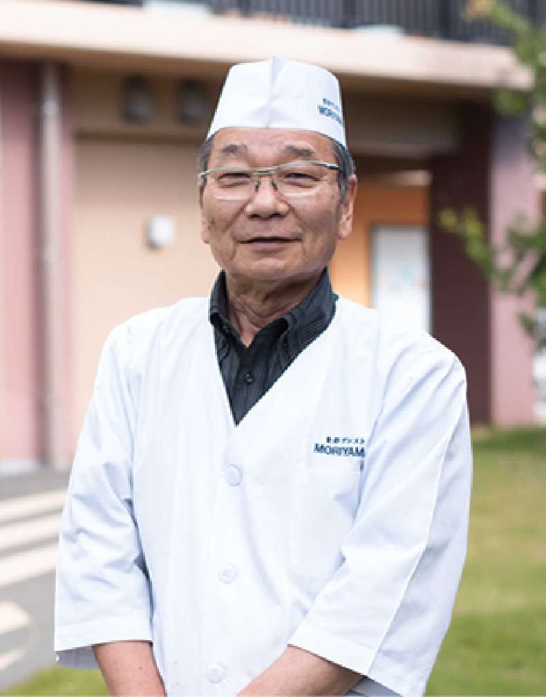 サービス付き高齢者向け住宅クオーレ三光 料理長森山 眞一