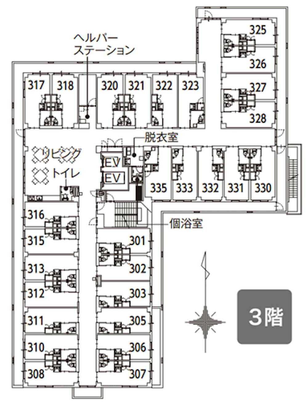 イリーゼ練馬中村橋 間取図