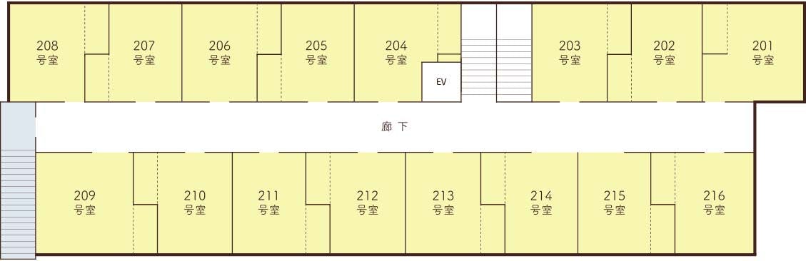あおい新道東館 間取図