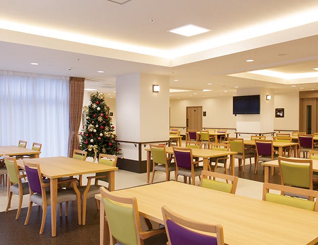 リアンレーヴ春日部 食堂兼機能訓練室