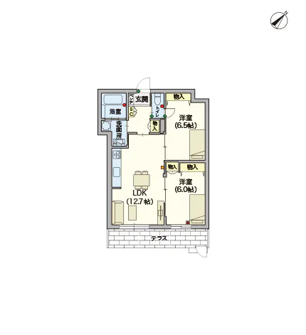 ヘーベルVillage本鵠沼2丁目 間取図