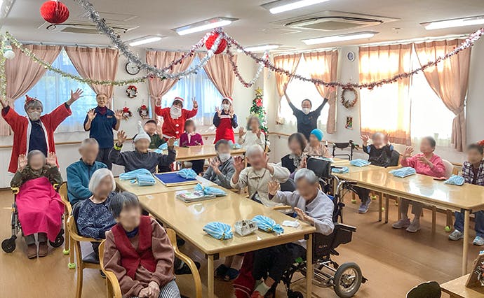 ヒューマンライフケア伏見グループホーム クリスマス会