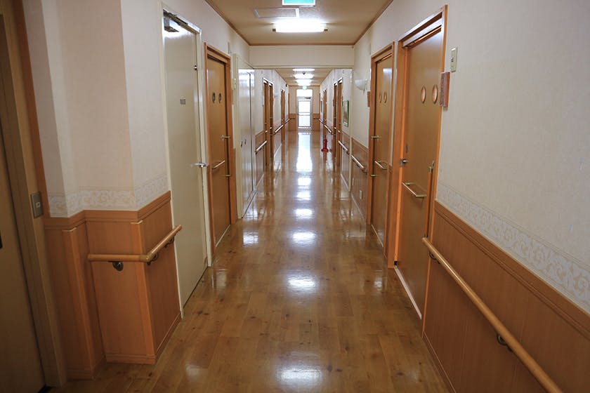 東村山ジョイフルホームそよ風 廊下