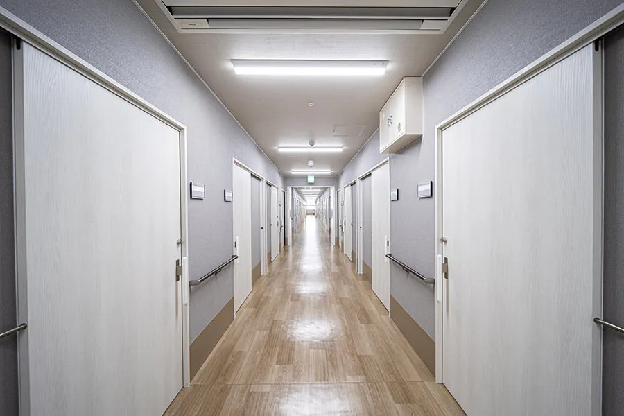 アルク豊中原田南1号館 廊下