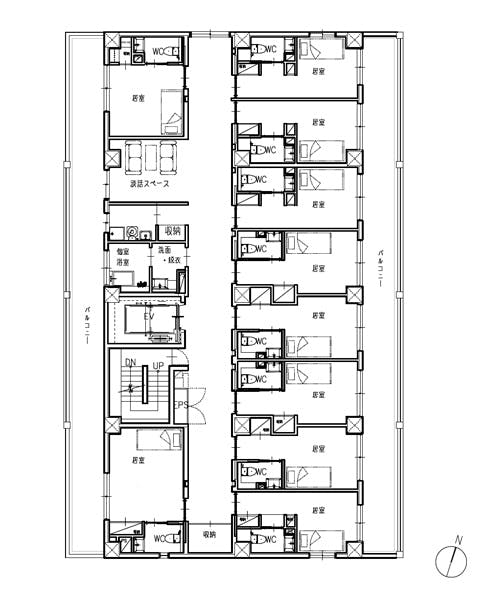 ホスピタウン川口 間取図