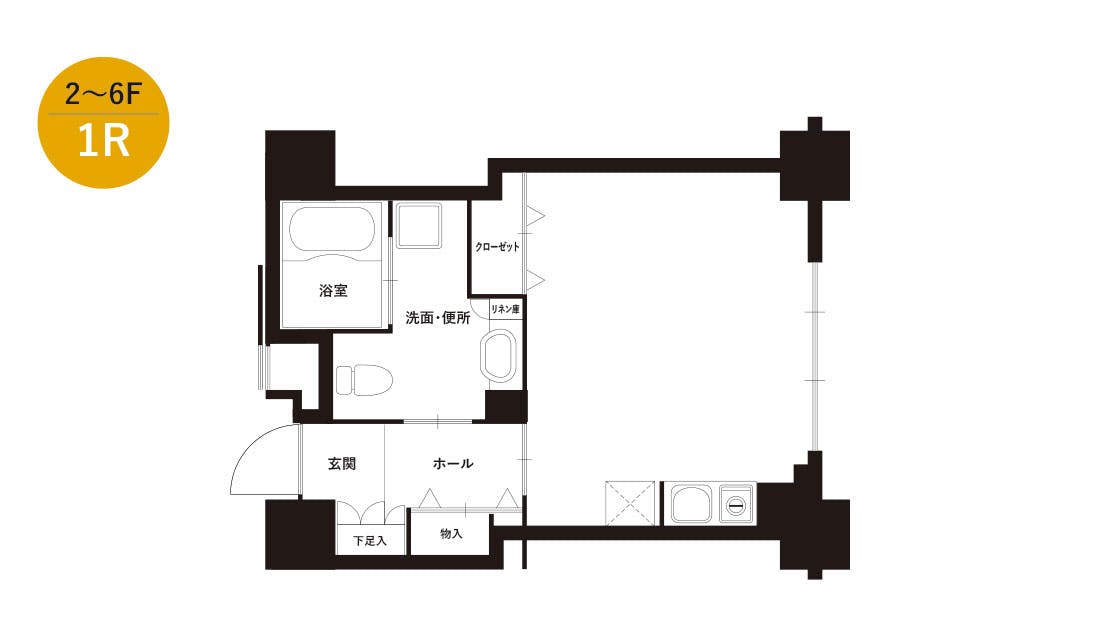 グリーンフォレストビレッジ 楓コート 間取図