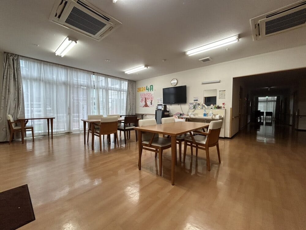 ハートリンク岡山北 食堂