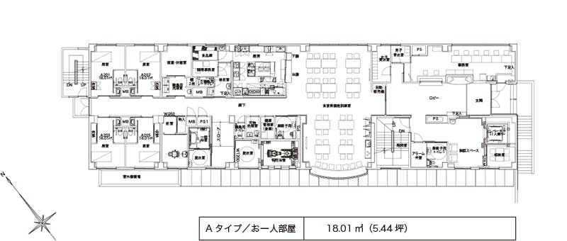 アルファリビング広島古江駅前 間取図