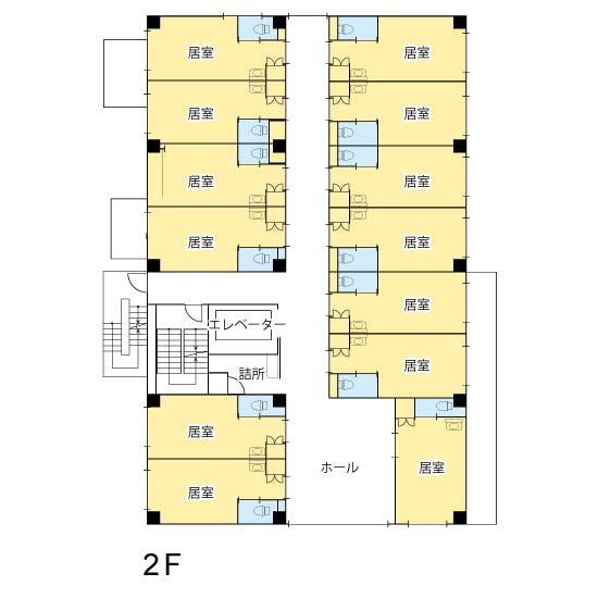茶屋ヶ坂の憩エスペランサ千種 間取図