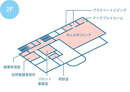 ペット共生型有料老人ホーム ペピイ・ハッピープレイス TAMATSUKURI 間取図