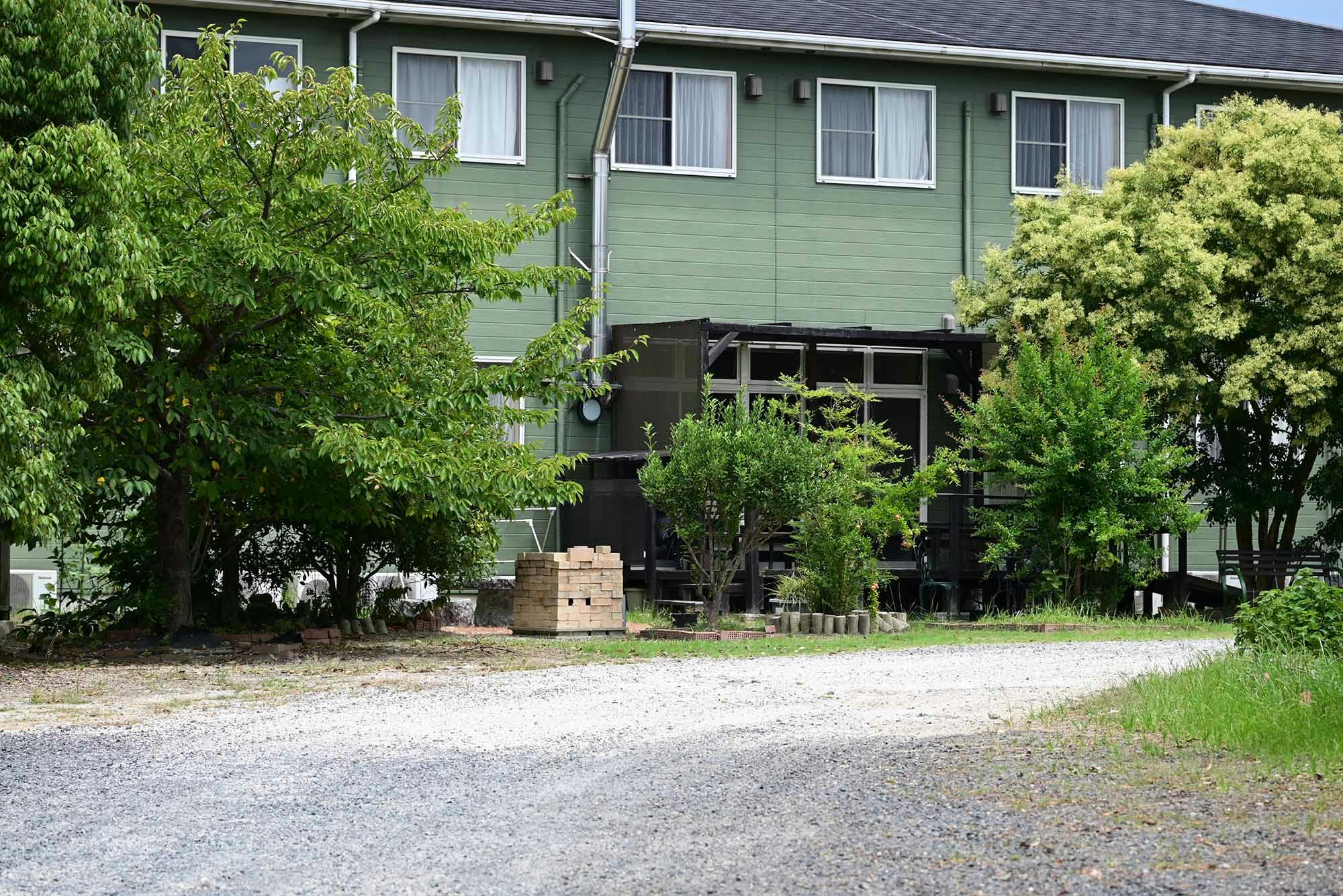 介護付有料老人ホーム しなのの里 入口