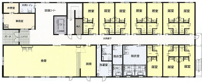 まごころ荘参番館 間取図
