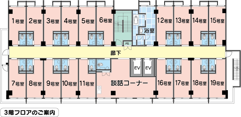 ミヨ倶楽部光明池 間取図