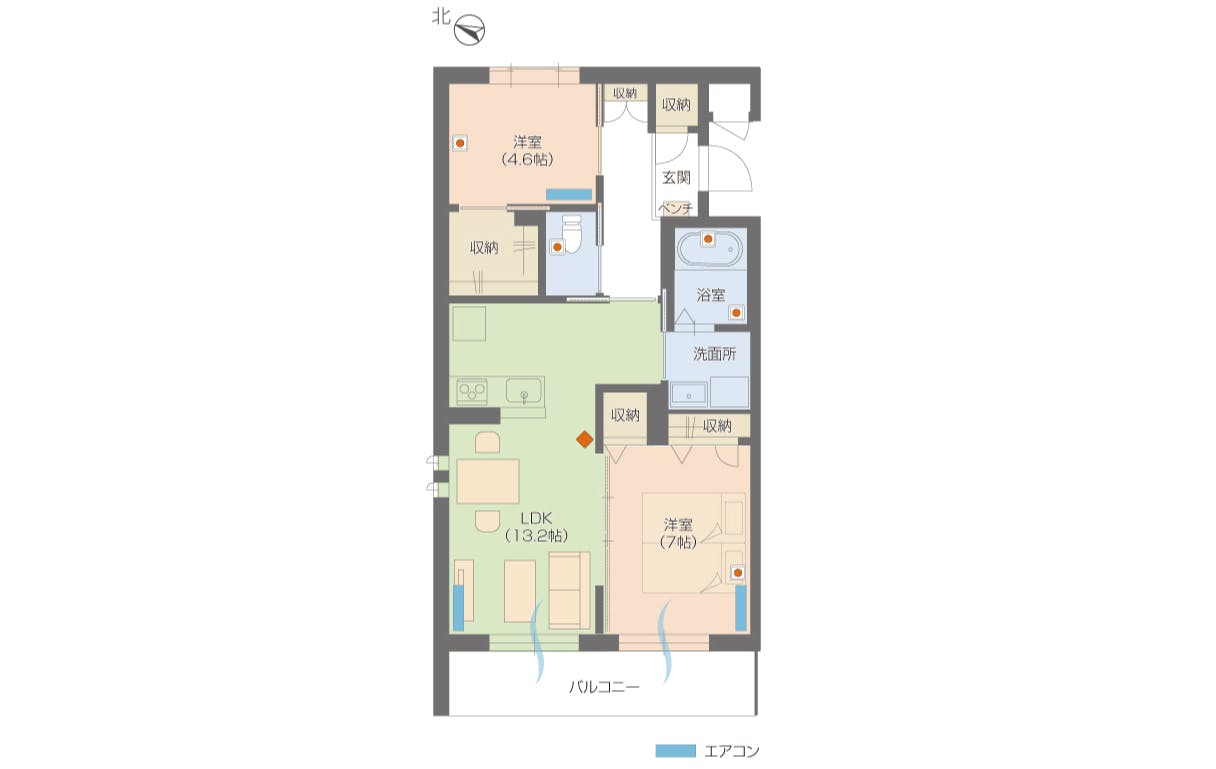 グランドマスト船橋高根台 間取図