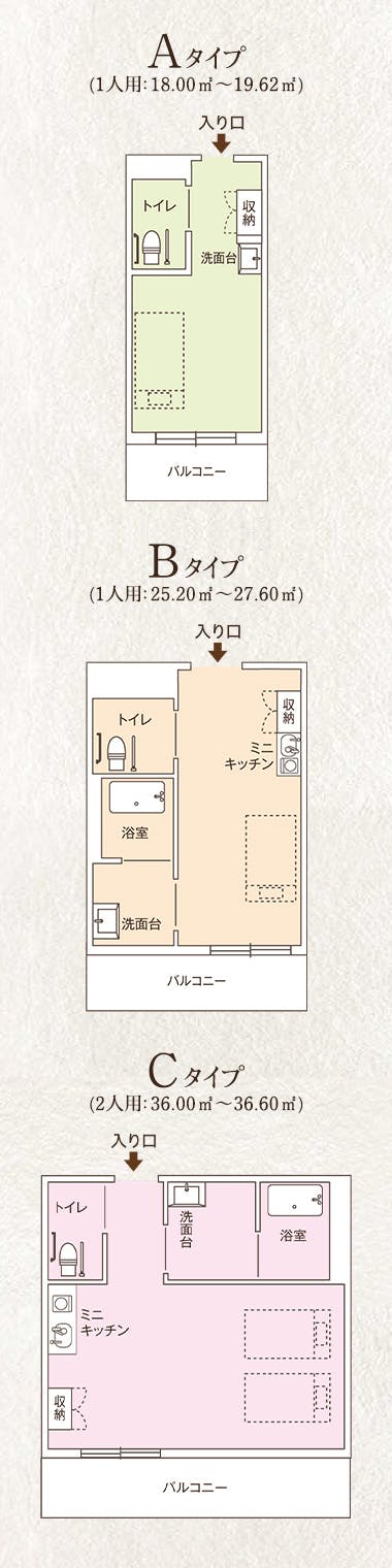 ココファン柏公園 間取図