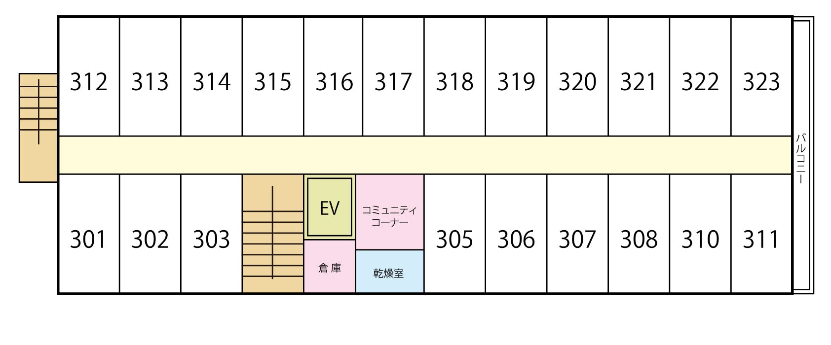 やさしえ草津 間取図