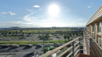 アルタクラッセ二子玉川 ウッドデッキからの眺め