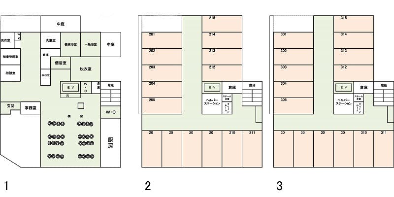 ル・レーヴ大宮北 間取図