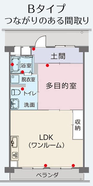 ゆいま～る大曽根 間取図