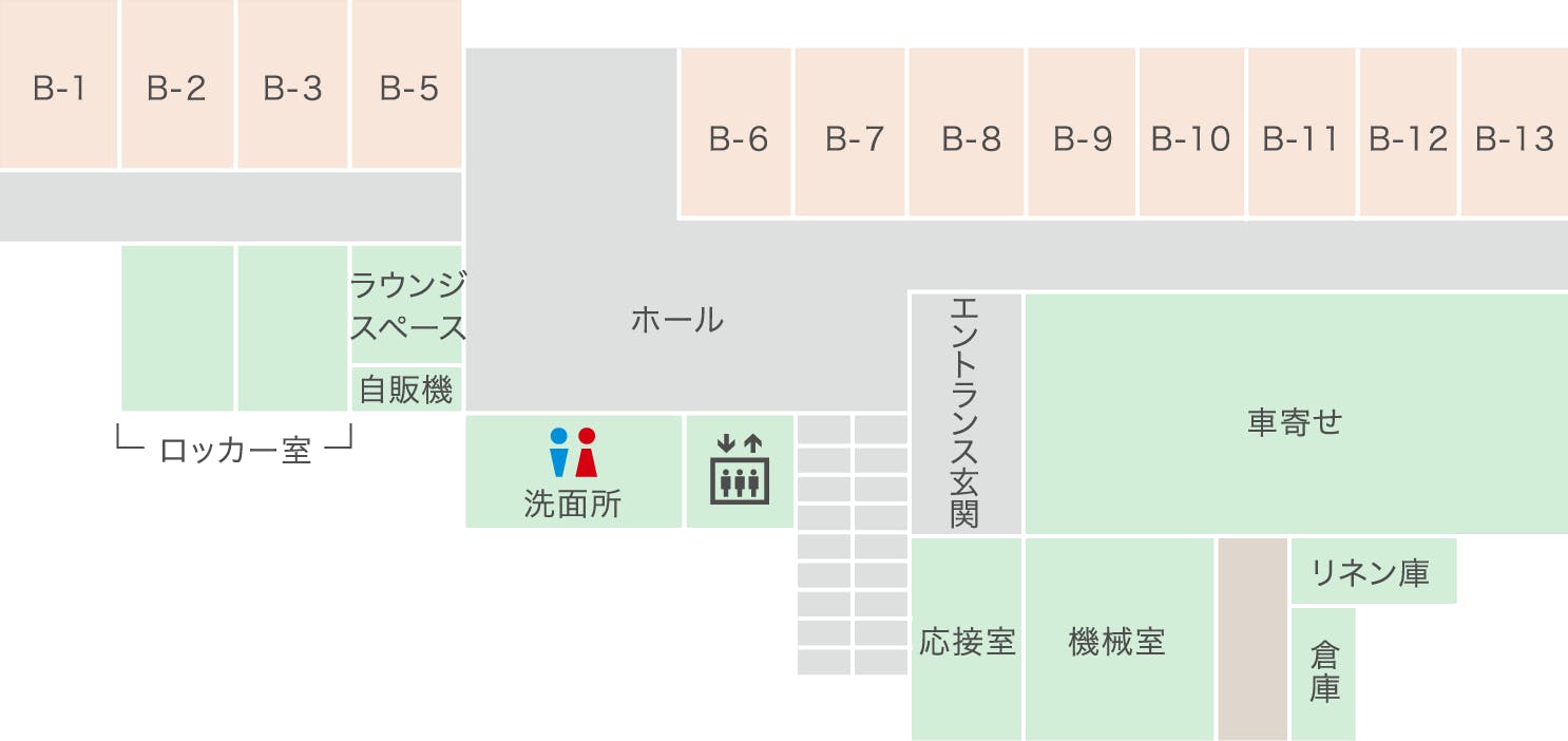 ライフケアガーデン熱川別館 間取図