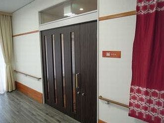 地域密着型特別養護老人ホーム 木場清里苑 ユニット入口