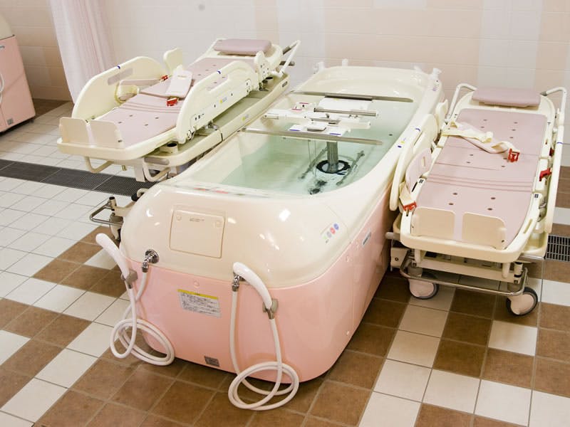 輝 明生苑しのざき 機械浴室