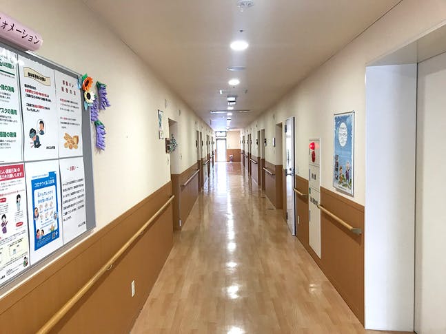 はなことば天童 廊下
